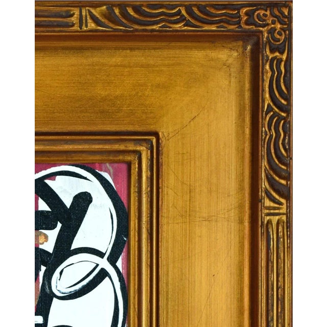 2020s Contemporary Cubist Portrait Painting For Sale - Image 5 of 5