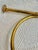 Vintage Solid Brass Decorative Hunting Horn or “Trompe De Chasse” For Sale In New Orleans - Image 6 of 8