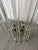 Robert Abbey Robert Abbey Cole Nickel + Glass Rod 5 Light Pendant For Sale - Image 4 of 12