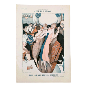 Gerda Wegener "Elle Ou Lui, Lequel Choisir?" Fantasio Magazine 1925