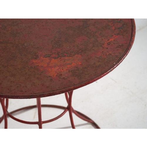 Antique Garden Table by Amaru For Sale - Image 4 of 7