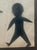 Art Deco 1950s Work on Paper by Waylande Gregory, "Dancing (Black) Warriors With Spears" Art Deco For Sale - Image 3 of 5