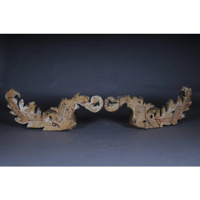 18th Century Museum Baroque Element, 1760s, Set of 2 For Sale - Image 10 of 11