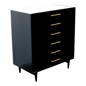 American of Martinsville "Silhouette Tall Dresser Designed by Merton L. Gershun