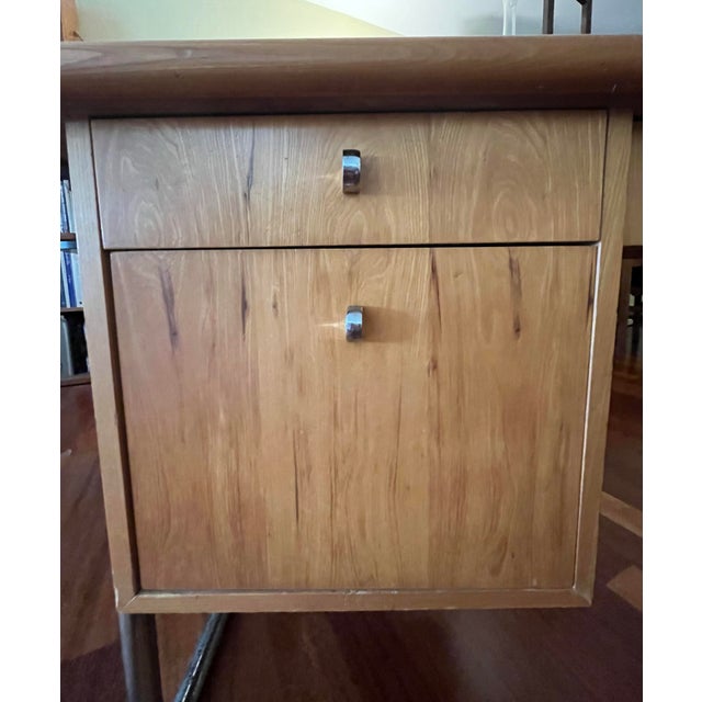 1960s Founders Light Blonde Student Desk For Sale In Miami - Image 6 of 10
