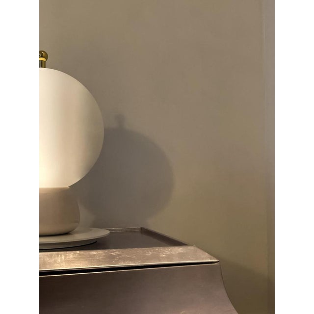 Pair of table lamps designed by ini archibong for sé collections, produced as part of collection iv in 2018. Named athena,...