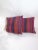 Mid 20th Century Hand Woven Cotton Multi-Color Pillows - A Pair For Sale - Image 4 of 5