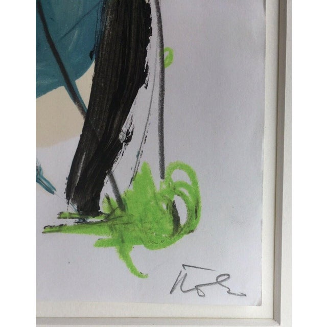 Mess Heinz-Josef, Abstract Composition, 1997, Mixed Media For Sale - Image 12 of 13