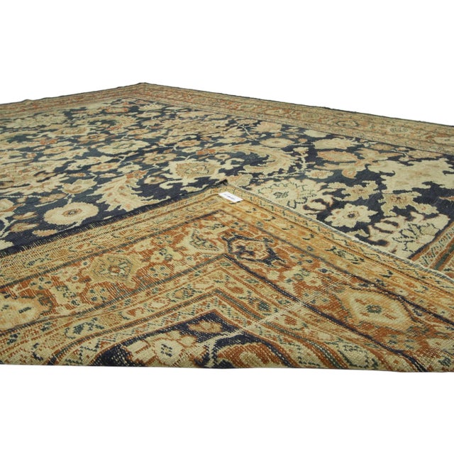 Antique Persian Sultanabad Rug - 08'02 x 09'11 For Sale - Image 4 of 5