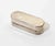 Sterling Silver Oval Hinged Box, 1950s For Sale - Image 4 of 5