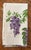 Purple Vintage French Floral Patterned Fabric Piece - "Les Glycines" - "The Wisteria" Print on Cotton by Romanex - 25"wide X 45"long For Sale - Image 8 of 10