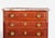 Wood Pair of 19th Century French Louis XVI Gilt-Bronze & Parquetry Marble-Top Semainiers For Sale - Image 7 of 11