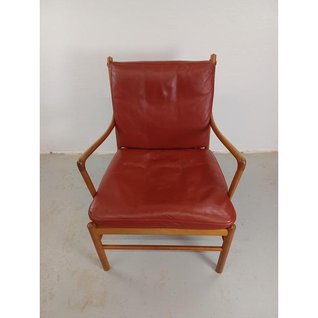 Ole Wanscher Colonial Chair in cherry by P. Jeppesen execellent condition The well crafted chair made in cherry wood -...