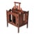 Vintage Arts & Craft Style Magazine Rack For Sale