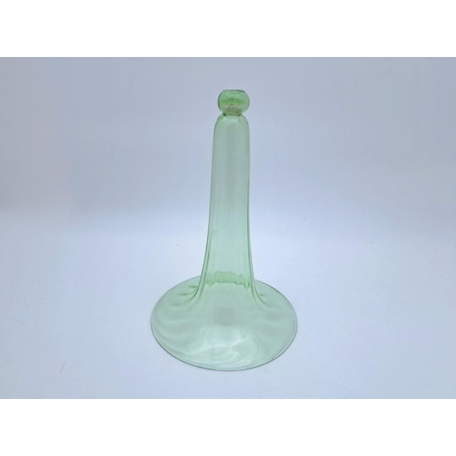 1920s Murano Glass and Wrought Iron Vase attributed to Umberto Bellotto for Barovier and Toso, 1920s For Sale - Image 5 of 13
