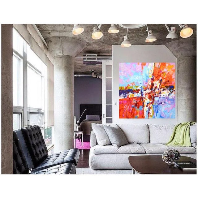 Textile Seize the Moment. Modern Original Painting. Arts Bound For Sale - Image 7 of 10