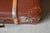1940s Vintage Travel Suitcase with Rigid Cardboard and Wooden Handles, 1940s For Sale - Image 5 of 11