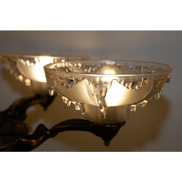 Art Deco Lamp from Ezan, France, 1930s For Sale - Image 12 of 15
