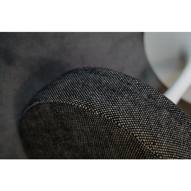 Mid 20th Century Mid 20th Century Eero Saarinen for Knoll International Stool with Original Fabric For Sale - Image 5 of 10