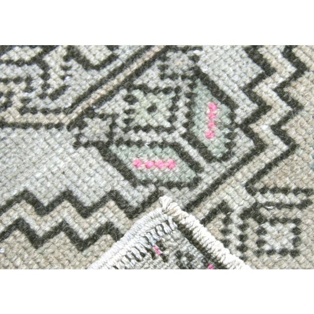 Illustration 1960s Turkish Oushak Yastic Rug For Sale - Image 3 of 4