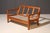 Danish Sofa in Teak Two-Seater by Juul Kristensen Vintage, 1950 For Sale - Image 6 of 9