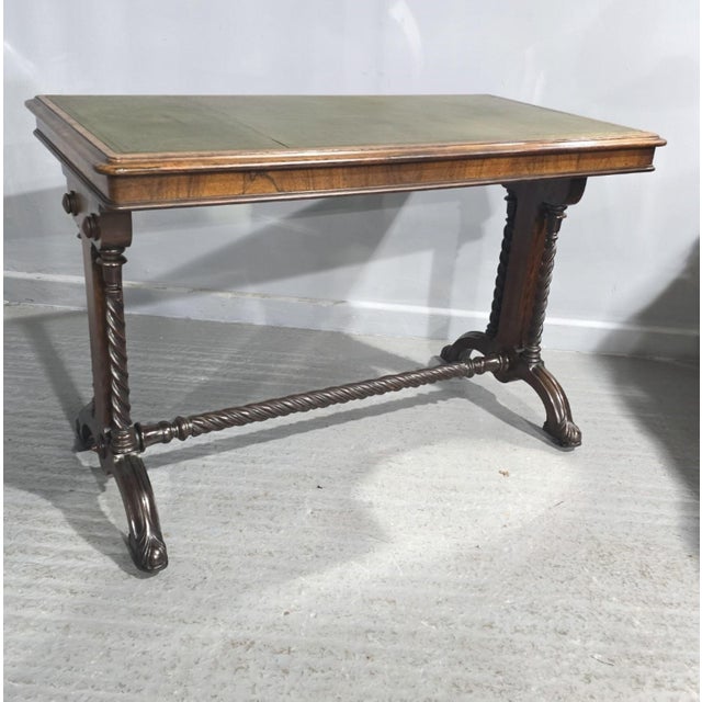 Regency Rosewood Library Writing Table, 1810 For Sale - Image 14 of 14