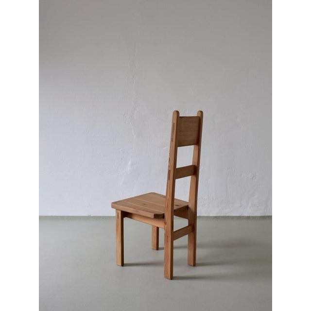 Karl Andersson & Söner Pine Chairs by Roland Wilhelmsson for Karl Andersson & Söner, Sweden, 1960s, Set of 2 For Sale - Image 4 of 11