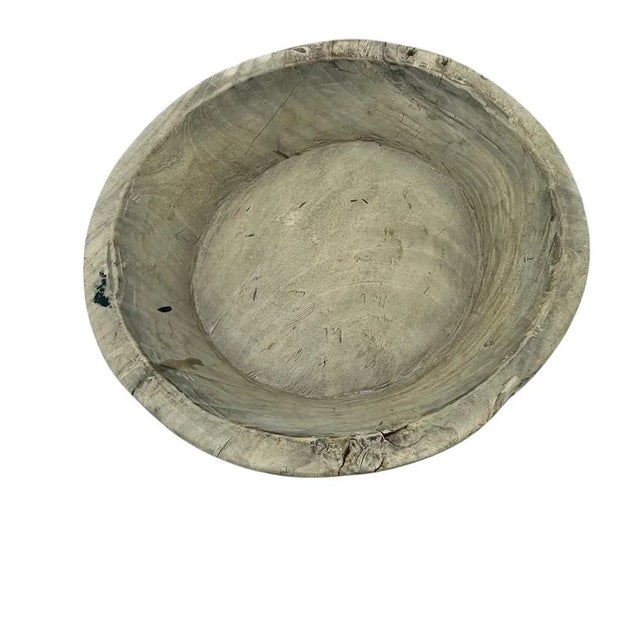 1970s Vintage Wooden Parat Bowl - Small For Sale - Image 5 of 5