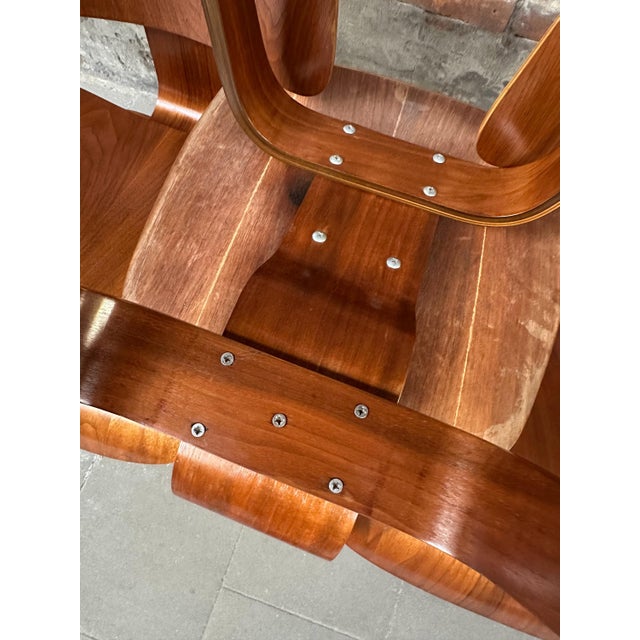 DCW Dining Chairs in Walnut attributed to Charles & Ray Eames for Herman Miller, 1950s, Set of 4 For Sale - Image 14 of 18
