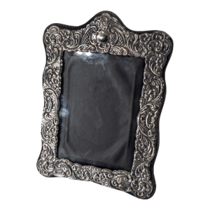 20th Century Silver or Silverplate Decorative Photo Picture Frame