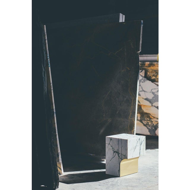 Contemporary Arch Side Table by Sam Goyvaerts For Sale - Image 3 of 14