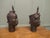 2 Beautiful Benin Bronze Heads Lost-wax Casting These are beautiful large pieces they are well cast using the traditional...