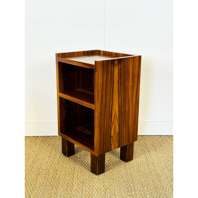 Vintage Walnut Console Table, 1960s For Sale - Image 9 of 12