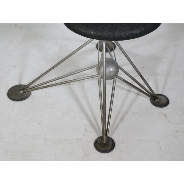 Postmodern Futuristic Dining Room Set Table and Chairs from Krauts, 1990s, Set of 5 For Sale - Image 4 of 18