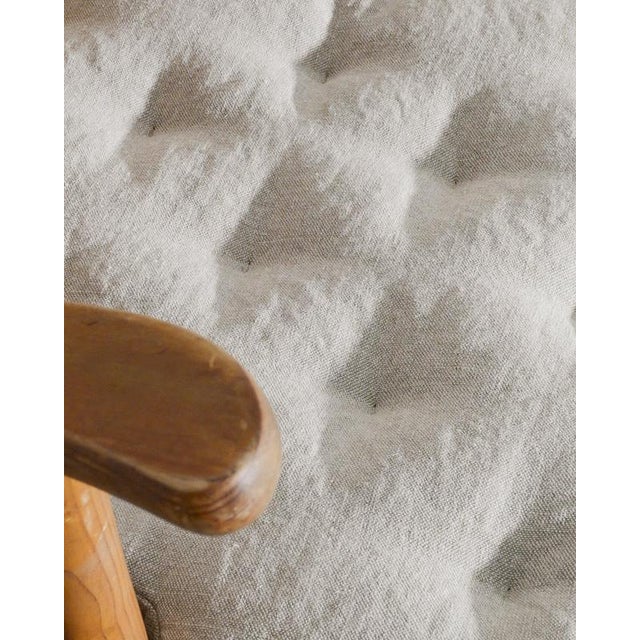 Swedish Mid-Century Wooden Armchair in Pine by Göran Malmvall, 1940s For Sale - Image 4 of 7