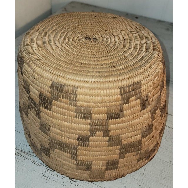 1920s Collection of Early Hand Made Woven Baskets For Sale - Image 4 of 8