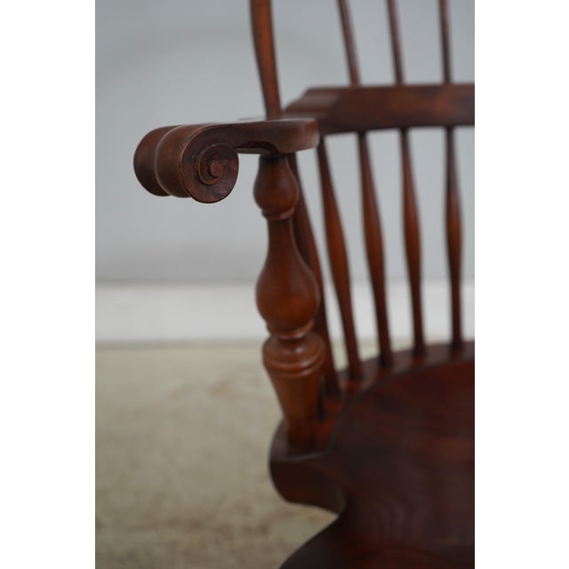 Dr Dimes Tall Back Windsor Arm Chair For Sale - Image 15 of 18