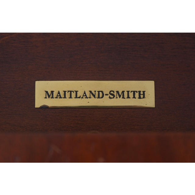 Maitland Smith Italian Neoclassical Style Inlaid Chest For Sale - Image 17 of 18