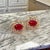 Red Diamond Ruby Earrings 14 Karat Yellow Gold 3.64 TCW Certified For Sale - Image 8 of 18