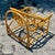 Vintage Coastal Bent Rattan Lounge Chair For Sale In West Palm - Image 6 of 9