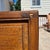 Brown Vintage Asian Carved Elm Wood Extra Long 74” Altar Table Console Table Sideboard W/ 2 Drawers For Sale - Image 8 of 12