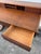 Danish Mid Century Modern Teak Desk | Vintage 1960s Scandinavian Writing Desk | Minimalist Office Furniture | MCM Desk For Sale - Image 11 of 12