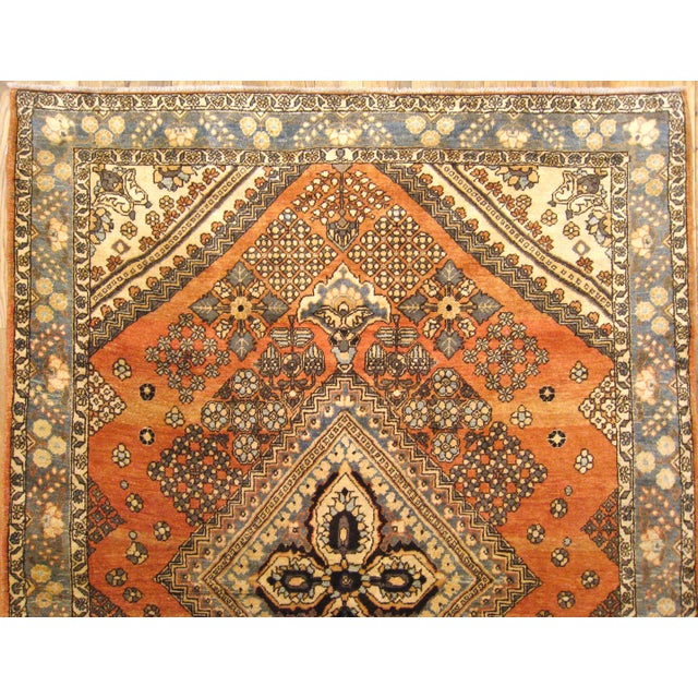 1940s 1940s Vintage Persian Baktiari Asian Rug For Sale - Image 5 of 6