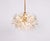 Chandelier in Brass and Crystal Glass from Kinkeldey, Germany, 1970s For Sale - Image 4 of 11