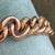 1900 - 1909 Antique Engraved Curb Link Bracelet, 15k Gold With Heart Lock For Sale - Image 4 of 8
