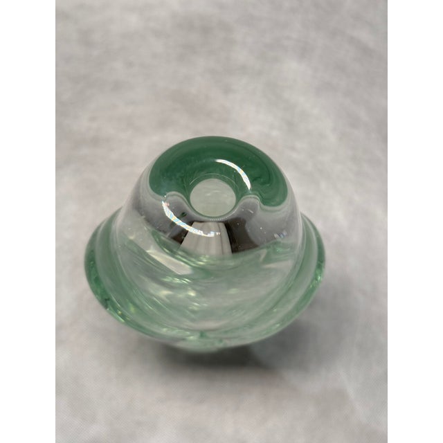 Modern Art Glass Vase, Czechoslovakia, 1960s For Sale - Image 3 of 8