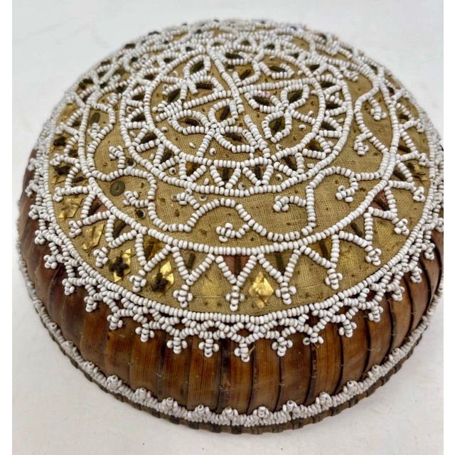 Southeast Asia Antique Balinese Temple Food Offering Cover, Saab / Tudung Saji 1920’s For Sale - Image 4 of 11