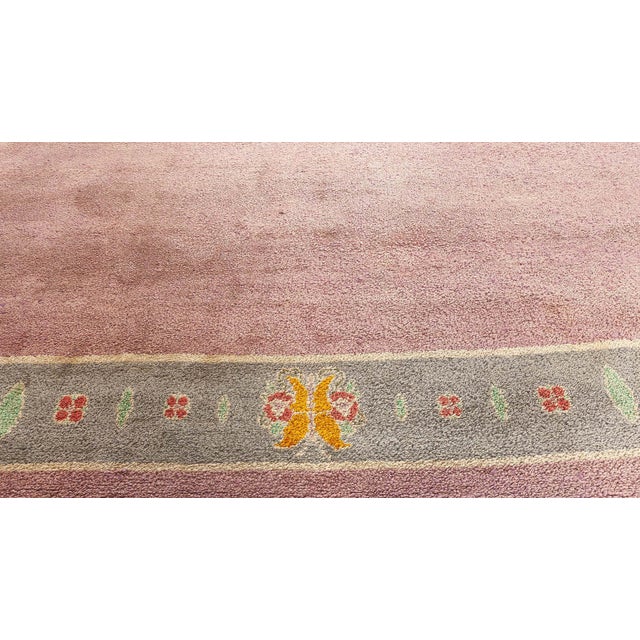 Doris Leslie Blau Vintage Irish Donegal Arts & Crafts Rug For Sale - Image 12 of 12