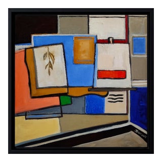 Vie D'atelier, Abstract Studio, Contemporary, French, Framed by Sophie Dumont For Sale