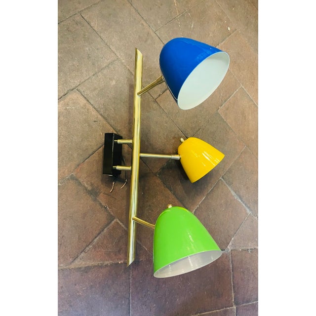 Metal Wall Light, 1960 For Sale - Image 7 of 10